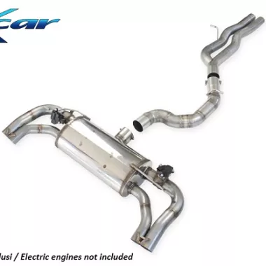 SCARICO SPORTIVO CATBACK SEMI-SILENZIATO INOXCAR PER AUDI RS3 8Y SPORTBACK 2.5 TFSI QUATTRO 400CV