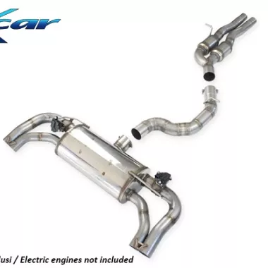 SCARICO SPORTIVO CATBACK SILENZIATO INOXCAR PER AUDI RS3 8Y SPORTBACK 2.5 TFSI QUATTRO 400CV