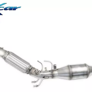 SCARICO DOWNPIPE DIRETTO CON KAT 200 CELLE INOXCAR PER VW POLO AW GTI RESTYLING