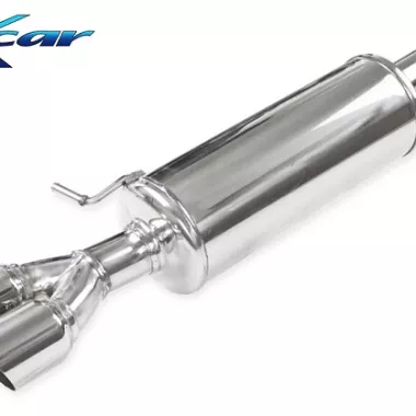 SCARICO FINALE SPORTIVO SILENZIATO RACING INOXCAR PER VW POLO AW GTI RESTYLING