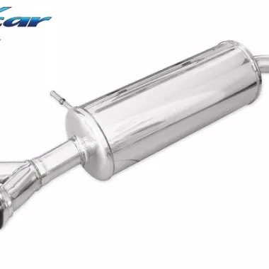 SCARICO FINALE SPORTIVO SILENZIATO X-RACE BLACK EDITION INOXCAR PER RENAULT CLIO MK4 GT 1.2 TCE 120CV