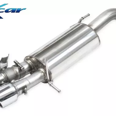 SCARICO FINALE SPORTIVO SILENZIATO X-RACE CON VALVOLA INOXCAR PER HYUNDAI I20 MK3 N 1.6 T-GDI 204CV