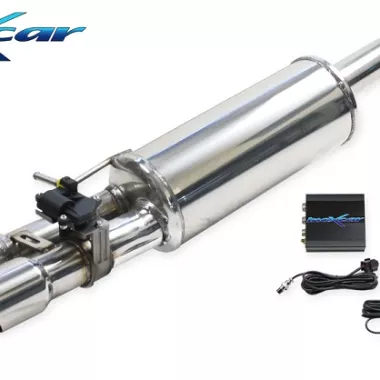 SCARICO FINALE SPORTIVO SILENZIATO RACING CON VALVOLA INOXCAR PER VW POLO AW GTI RESTYLING