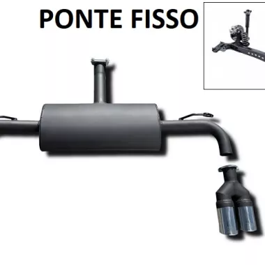 SCARICO SPORTIVO MAXTON DESIGN V.2 PER FORD FOCUS ST-LINE MK4 (PONTE FISSO)