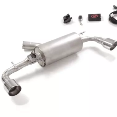 SCARICO FINALE SPORTIVO SILENZIATO SPORT-LINE + VALVOLA RAGAZZON PER TOYOTA YARIS GR MK4 1.6 261CV