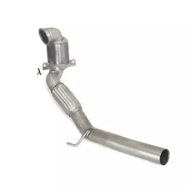 SCARICO SPORTIVO DOWNPIPE CON KAT 300 CELLE RAGAZZON PER VW POLO AW GTI PRE-RESTYLING (NO OPF)