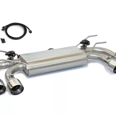 SCARICO FINALE SPORTIVO SILENZIATO SPORT LINE RAGAZZON PER 124 ABARTH SPIDER USCITA QUADRUPLA (CON VALVOLA)