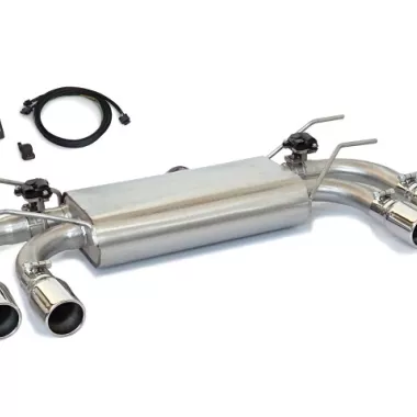 SCARICO FINALE SPORTIVO SILENZIATO RAGAZZON PER 124 ABARTH SPIDER USCITA QUADRUPLA (CON VALVOLA)