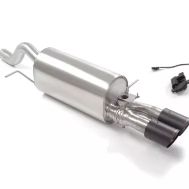 SCARICO FINALE SPORTIVO SILENZIATO CARBON SHOT + VALVOLA RAGAZZON PER FORD FIESTA ST MK8 (DAL 28/09/2020)