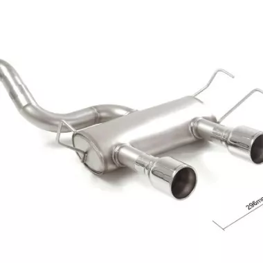 SCARICO FINALE SPORTIVO SILENZIATO RAGAZZON PER ABARTH 500 / 595 / 695 1.4 T-JET USCITA DOPPIA CENTRALE SPAZIATA