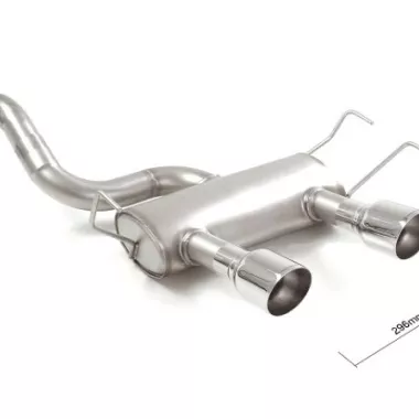 SCARICO FINALE SPORTIVO SILENZIATO RAGAZZON PER ABARTH 500 / 595 / 695 1.4 T-JET USCITA DOPPIA CENTRALE SPAZIATA SPORTLINE