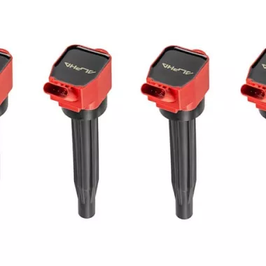 SET 4 BOBINE PERFORMANTI ALPHA COMPETITION PER HYUNDAI I20N MK3 (ROSSE)