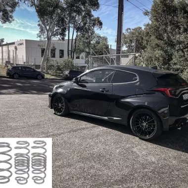 SET MOLLE SPORTIVE WHITELINE PER TOYOTA YARIS GR -25MM