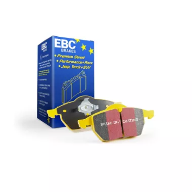 SET PASTIGLIE ANTERIORI EBC BRAKES YELLOWSTUFF PER FORD FIESTA MK8 1.0 ECOBOOST (IMPIANTO ATE)