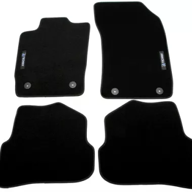 SET 4 TAPPETINI IN VELLUTO TA TECHNIX PER AUDI A1 / S1 8X