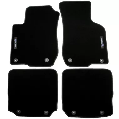 SET 4 TAPPETINI IN VELLUTO TA TECHNIX PER AUDI A3 8L