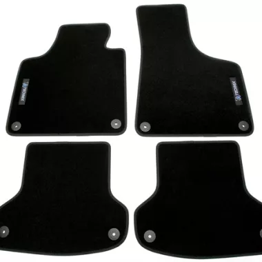 SET 4 TAPPETINI IN VELLUTO TA TECHNIX PER AUDI A3 8P