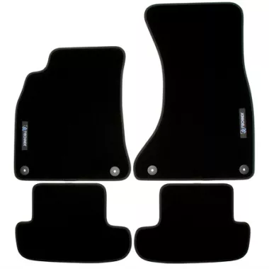 SET 4 TAPPETINI IN VELLUTO TA TECHNIX PER AUDI A5 8T COUPE'