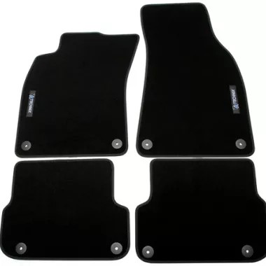 SET 4 TAPPETINI IN VELLUTO TA TECHNIX PER AUDI A6 C6 4F