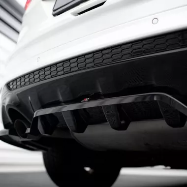 SOTTODIFFUSORE POSTERIORE PER FORD KUGA MK2 ST-LINE NERO LUCIDO MAXTON DESIGN