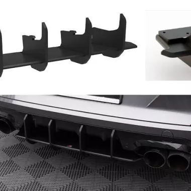 SOTTODIFFUSORE STREET PRO MAXTON DESIGN PER CUPRA FORMENTOR (ROSSO E NERO)