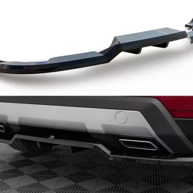 SOTTODIFFUSORE POSTERIORE SPORTIVO MAXTON DESIGN PER SEAT ARONA FR PRE-RESTYLING NERO LUCIDO