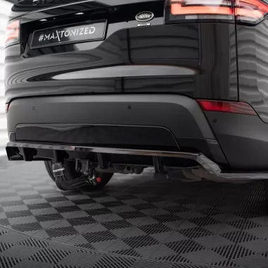 SOTTODIFFUSORE POSTERIORE CON BARRE VERTICALI PER LAND ROVER DISCOVERY HSE MK5 NERO LUCIDO MAXTON DESIGN