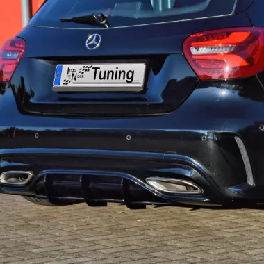 SOTTODIFFUSORE POSTERIORE SPORTIVO MERCEDES CLASSE A AMG-LINE W176 RESTYLING INGO NOAK