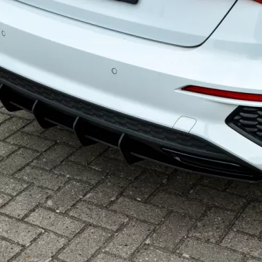 SOTTODIFFUSORE POSTERIORE SPORTIVO RACING PER AUDI S3 / A3 8Y S-LINE SEDAN INGO NOAK TUNING