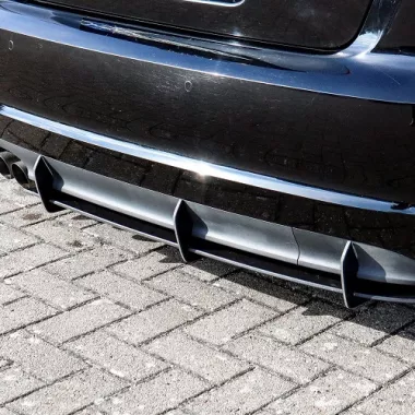 SOTTODIFFUSORE POSTERIORE SPORTIVO AUDI A3 8P RESTYLING SENZA S-LINE INGO NOAK TUNING