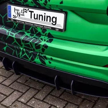 SOTTODIFFUSORE POSTERIORE SPORTIVO RACING PER AUDI Q2 (GA) INGO NOAK TUNING
