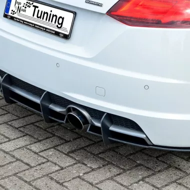 SOTTODIFFUSORE POSTERIORE SPORTIVO RACING PER AUDI TT 8S CON S-LINE PRE-FACELIFT INGO NOAK TUNING