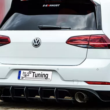 SOTTODIFFUSORE POSTERIORE SPORTIVO RACING PER VW GOLF MK7.5 GTI TCR INGO NOAK TUNING