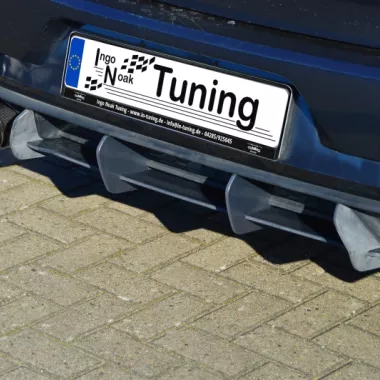 SOTTODIFFUSORE POSTERIORE SPORTIVO RACING PER VW GOLF MK7.5 GTI INGO NOAK TUNING