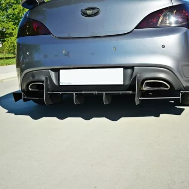SOTTODIFFUSORE POSTERIORE RACING PER HYUNDAI GENESIS COUPE' MK1 MAXTON DESIGN