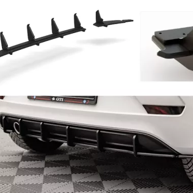SOTTODIFFUSORE RACING DURABILITY MAXTON DESIGN PER VW UP GTI (NERO)