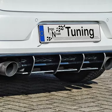 SOTTODIFFUSORE POSTERIORE SPORTIVO RACING PER VW GOLF MK7 R FACELIFT INGO NOAK