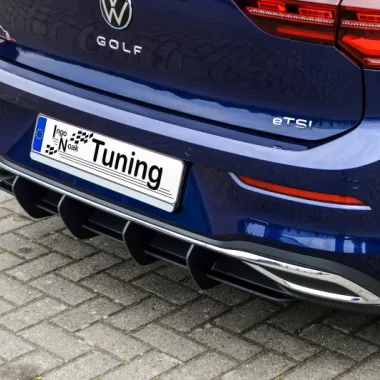 SOTTODIFFUSORE POSTERIORE SPORTIVO RACING VW GOLF MK8 INGO NOAK TUNING