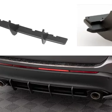 SOTTODIFFUSORE STREET PRO MAXTON DESIGN PER FORD EDGE MK2 (ROSSO E NERO)