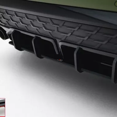 SOTTODIFFUSORE STREET PRO MAXTON DESIGN PER AUDI S3 8Y FACELIFT SPORTBACK (ROSSO)