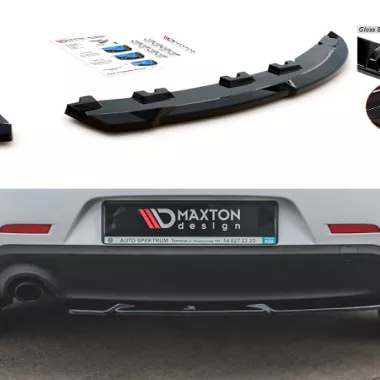 SOTTODIFFUSORE V.1 NERO LUCIDO MAXTON DESIGN PER ALFA ROMEO GIULIETTA FACELIFT