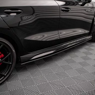 COPPIA SOTTOMINIGONNE STREET PRO MAXTON DESIGN PER AUDI RS3 8Y SPORTBACK PRE-RESTYLING (NERE)