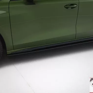 COPPIA SOTTOMINIGONNE STREET PRO MAXTON DESIGN PER AUDI S3 8Y FACELIFT SPORTBACK (BORDO ROSSO)