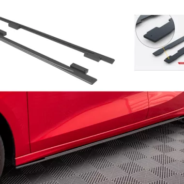 COPPIA SOTTOMINIGONNE STREET PRO MAXTON DESIGN PER AUDI A3 8Y SPORTBACK (NO S-LINE)