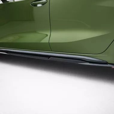 COPPIA SOTTOMINIGONNE V.2 MAXTON DESIGN NERE LUCIDE PER AUDI S3 8Y FACELIFT SPORTBACK