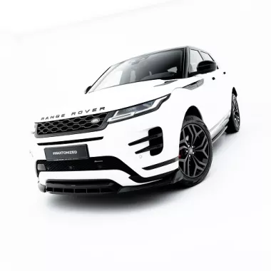 LAMA SOTTOPARAURTI ANTERIORE MAXTON DESIGN PER LAND ROVER RANGE ROVER EVOQUE DYNAMIC MK2 NERA LUCIDA