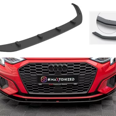 LAMA SOTTOPARAURTI ANTERIORE STREET PRO MAXTON DESIGN PER AUDI A3 8Y SPORTBACK (NO S-LINE)