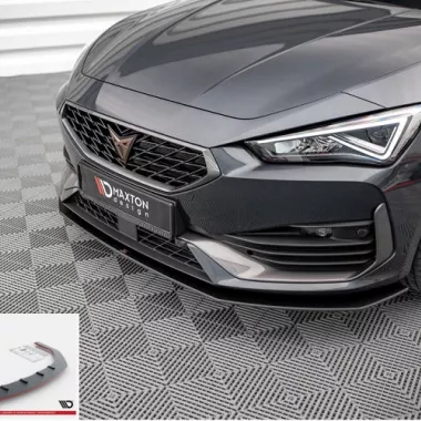 LAMA SOTTOPARAURTI ANTERIORE STREET PRO MAXTON DESIGN PER CUPRA LEON (BORDO ROSSO)