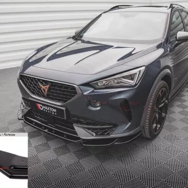 LAMA SOTTOPARAURTI ANTERIORE V.1 MAXTON DESIGN PER CUPRA FORMENTOR NERO OPACO