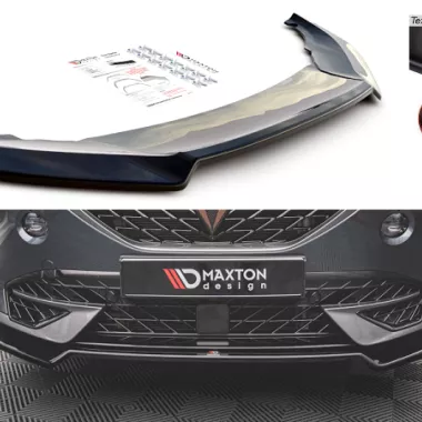 LAMA SOTTOPARAURTI ANTERIORE V.3 MAXTON DESIGN PER CUPRA FORMENTOR NERO OPACO